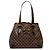 Louis Vuitton Brown Damier Ebene Hampstead MM Marrone