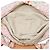 Borsa Hobo LOEWE in seta stampata Anagram bianca Bianco - vista 4