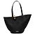 Borsa a secchiello Le Bambola Jacquemus in nylon e poliestere effetto rafia nera Nero