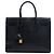 Borsa Saint Laurent Sac De Jour in pelle nera, dimensione Medium Nero