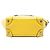 Céline Borsa Tote Luggage Micro in pelle gialla Celine Giallo - vista 3