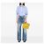 Céline Borsa Tote Luggage Micro in pelle gialla Celine Giallo - vista 6