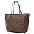 Louis Vuitton Brown Damier Ebene Neverfull MM Marrone - vista 2