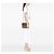 Saint Laurent Brown Medium Metallic Leather Monogram Sulpice Crossbody Marrone Bronzo - vista 7