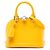 Louis Vuitton Yellow Epi Alma BB Giallo