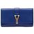 Clutch Saint Laurent Chyc Ligne de piel azul