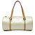 Louis Vuitton White Monogram Vernis Bedford Bianco Crudo