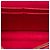 Carteira Diorama com corrente Dior em pele de vitelo grão vermelho - vista 4