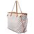 Louis Vuitton White Damier Azur Neverfull GM Bianco - vista 2