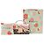Padlock Borsa Satchel Gucci Beige Mini GG Supreme Monogram Les Pommes con Lucchetto - vista 7