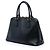 Borsa Prada Black Medium Saffiano Lux Promenade Satchel Nero - vista 2