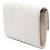 Cartera con cadena Uptown Saint Laurent de piel con relieve de cocodrilo blanco - vista 2