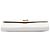 Cartera con cadena Uptown Saint Laurent de piel con relieve de cocodrilo blanco - vista 3