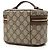 Borsa Vanity Gucci Beige GG Supreme Web Ophidia - vista 2