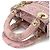 Borsa Christian Dior Lady D-Lite Mini Marrone Rosa - vista 4