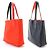 Hermès Hermes Double Sens 28 Wendbare Tote Handtasche Schwarz Orange - Ansicht 3