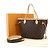 Louis Vuitton Neverfull Inside Out MM Monogram Tote Sand Monogramm