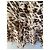 Falda Marella de seda con estampado animalier y volantes Castaño Beige - vista 13