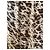 Falda Marella de seda con estampado animalier y volantes Castaño Beige - vista 7