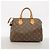 Borsa Louis Vuitton Monogram Speedy 25 Marrone - vista 11