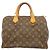 Borsa Louis Vuitton Monogram Speedy 30 Marrone