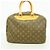 Borsa Louis Vuitton Monogram Deauville Marrone - vista 12