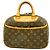 Borsa Louis Vuitton Monogram Trouville M42228 Marrone