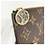 Louis Vuitton Monogram Portecartes Wallet/Coin Case Castaño - vista 8