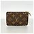 Louis Vuitton Monogram Portecartes Wallet/Coin Case Castaño - vista 9