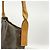 Borsa a tracolla Louis Vuitton Monogram Looping GM Marrone - vista 7