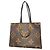 Borsa Tote Louis Vuitton Monogram Giant Reverse OnTheGo MM Marrone