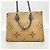 Borsa Tote Louis Vuitton Monogram Giant Reverse OnTheGo MM Marrone - vista 11
