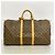 Borsa Louis Vuitton Boston Monogram Keepall 55 Marrone - vista 11
