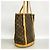Borsa Tote Louis Vuitton Monogram Bucket GM Marrone - vista 2