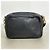 Borsa a tracolla Chanel in pelle d'agnello nera Nero - vista 12
