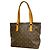 Borsa Tote Cabas Piano Monogram Louis Vuitton Marrone