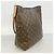 Borsa a tracolla Louis Vuitton Monogram Looping GM Marrone - vista 2