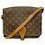 Borsa a tracolla Louis Vuitton Monogram Cartouchiere GM Marrone
