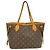 Borsa Tote Louis Vuitton Monogram Neverfull PM Marrone