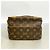 Borsa a tracolla Louis Vuitton Monogram Amazon GM Marrone - vista 3