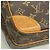 Borsa a tracolla Louis Vuitton Monogram Amazon GM Marrone - vista 7