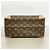 Borsa a tracolla Nile Monogram Louis Vuitton Marrone - vista 3