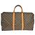Louis Vuitton Keepall Bandoulière Monogram 50 Marrom