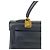 Borsa Hermès Kelly 32 Blu Notte in Pelle Box Calf - vista 14