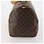 Louis Vuitton Keepall Monogram 55 Castaño - vista 3