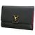 Capucines Cartera Louis Vuitton Tri-fold Negro Rosa