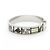 Hermès Click H Armreif Silber Weiß Mehrfarben - Ansicht 8