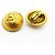 Orecchini a clip Chanel con cerchio logo Coco D'oro - vista 6