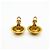 Orecchini a clip Chanel con cerchio logo Coco D'oro - vista 7