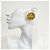 Orecchini a clip Chanel dorati con strass D'oro - vista 5